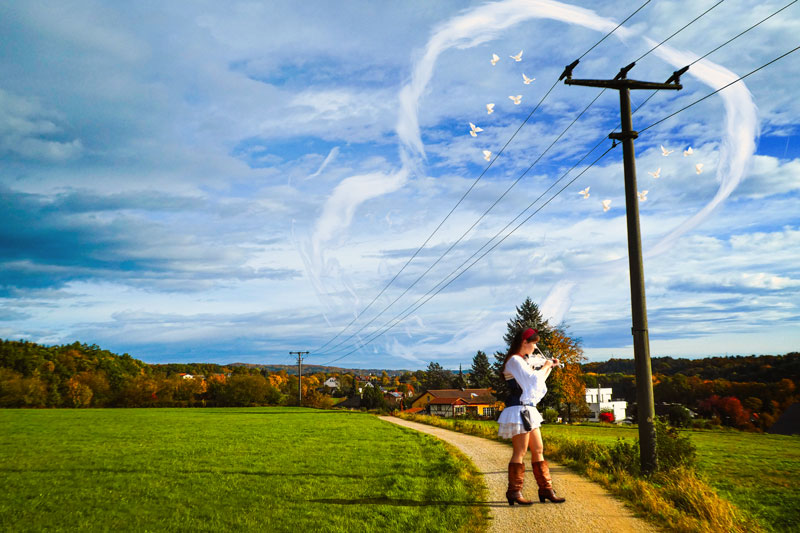 Musikalische Stromleitung